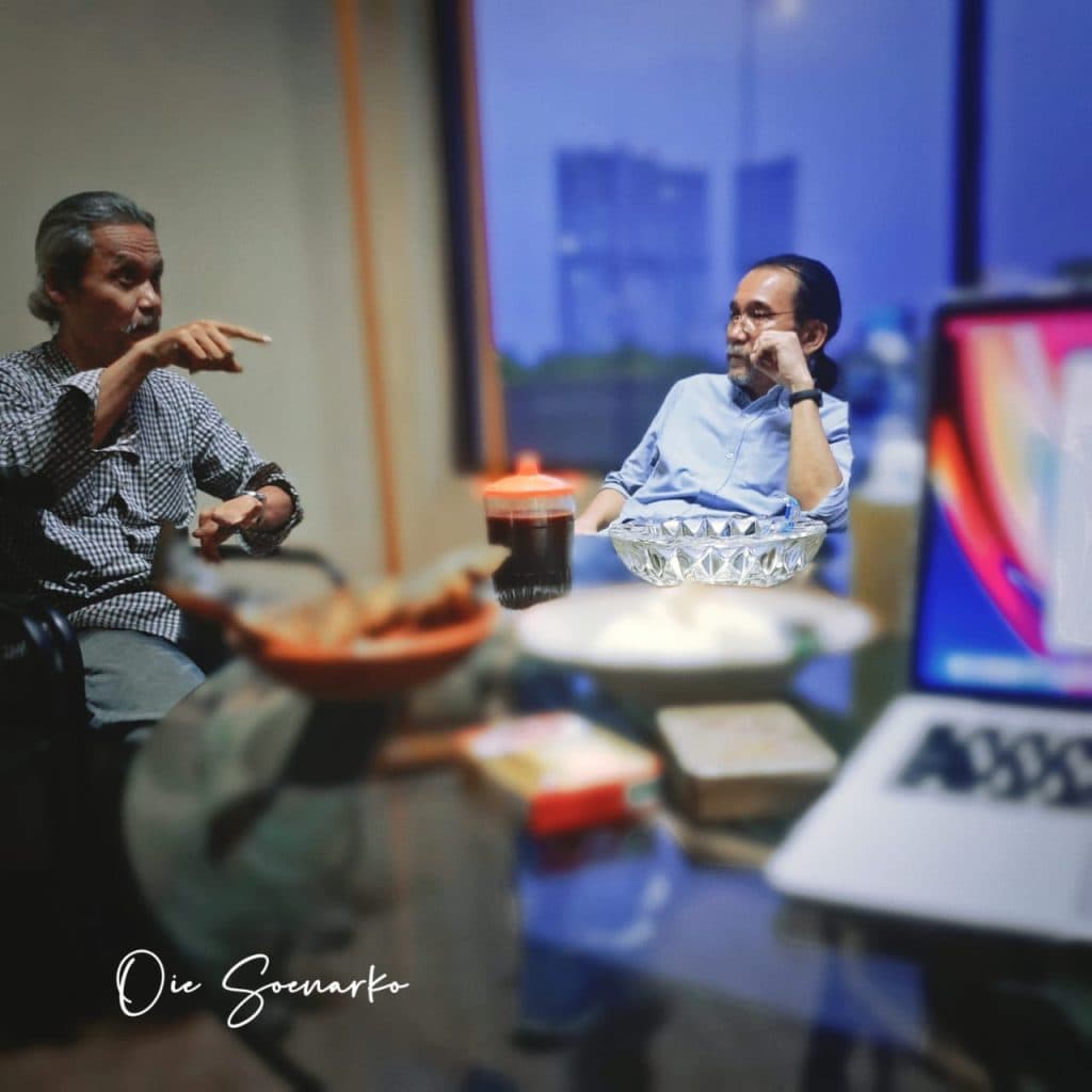 Giri Basuki dan Drigo Tobing Di Seminar GFI Mengulas Teknologi, Literasi dan Kebudayaan