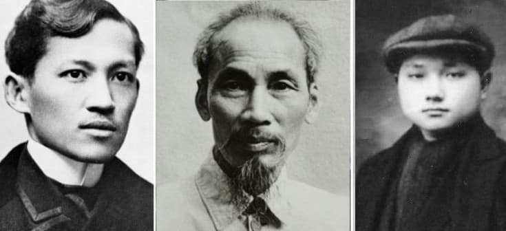 Jose Rizal, Ho Chi Minh dan Deng Xiaoping Dibentuk oleh Ruang Geografis Politis Kota Paris