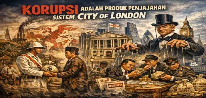 Korupsi Adalah Produk Penjajahan Sistem City of London (Bag-1)
