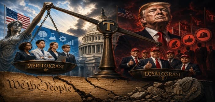 Dari Meritokrasi ke Loyalokrasi di Era Trump Jilid II: Potensi Melanggar Konstitusi