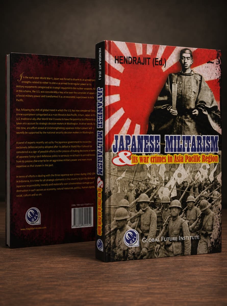 Sampul buku Japanese Militarism & Its War Crimes in Asia Pacific Region