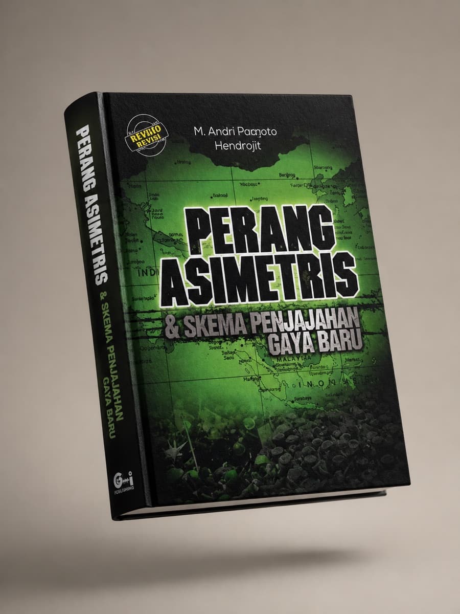 Sampul buku Perang Asimetris & Skema Penjajahan Gaya Baru
